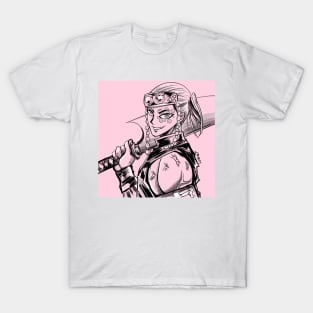 tengen uzui in demon slayer art ecopop T-Shirt